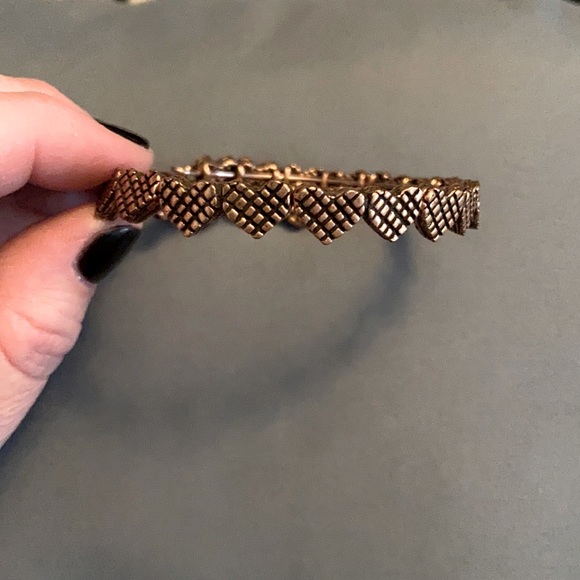 Alex And Ani Rose Gold Heart Bracelet 